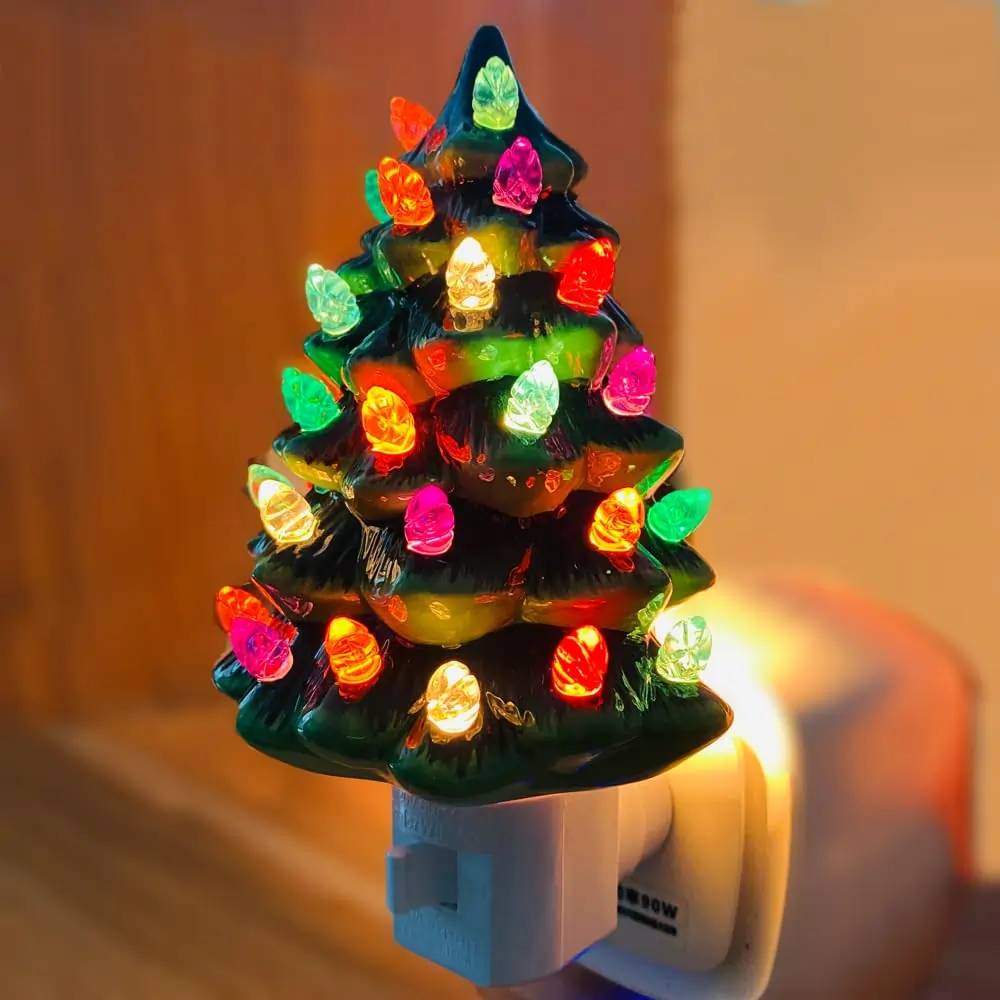 Ceramic Christmas Tree Night Light Review