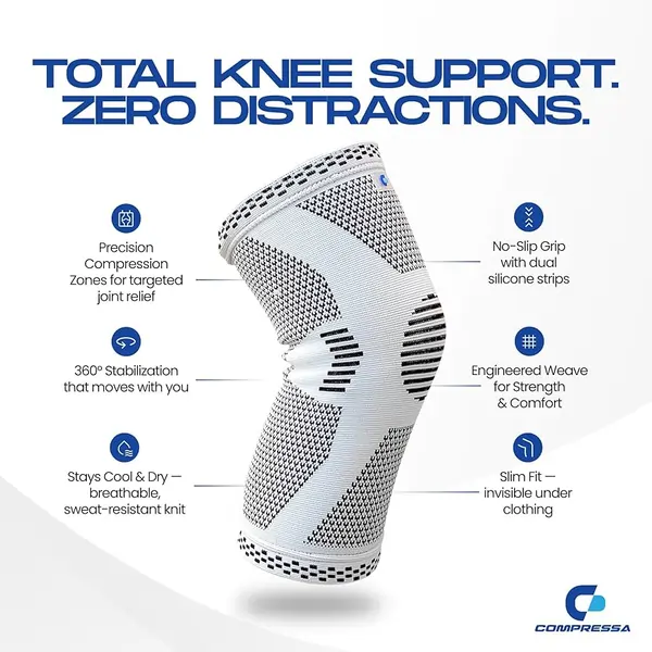 Compressa Compression Knee Sleeve Review2