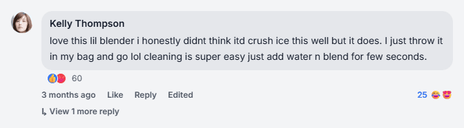 facebook review