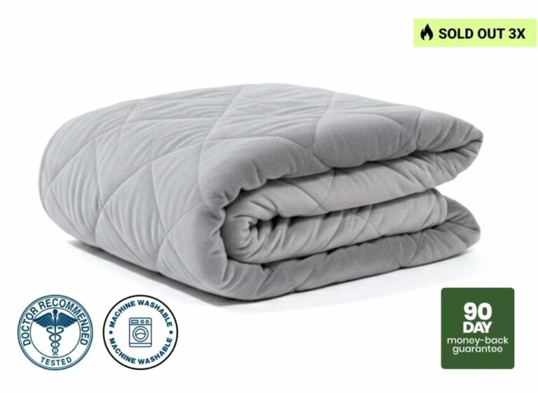 BareEarth Weighted Blanket Review2