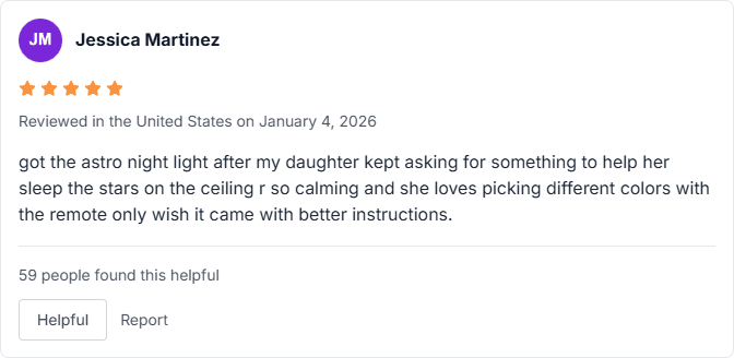 amazon review