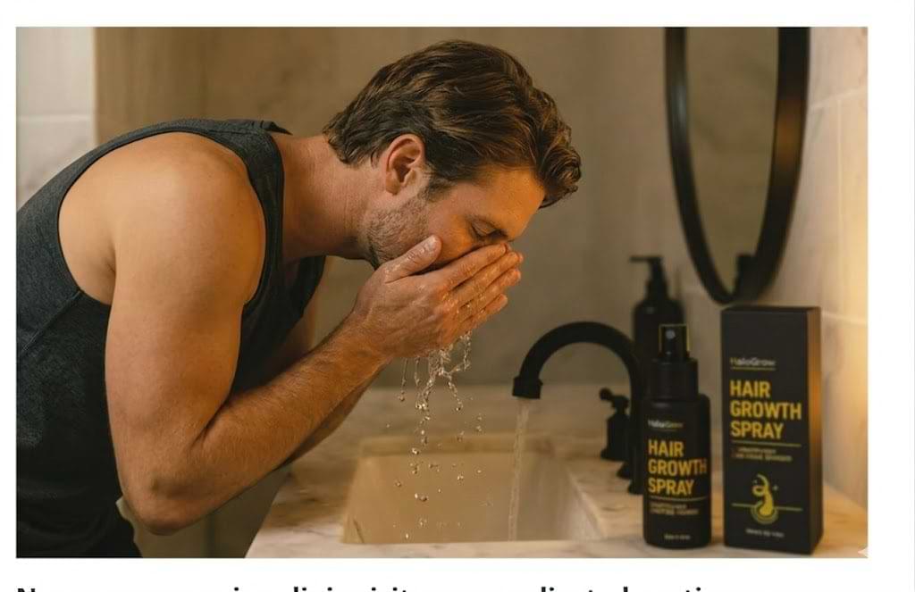HaloGrow Hair Spray Male Reviews1