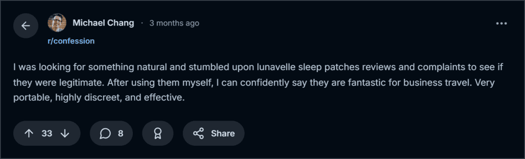 Lunavelle Sleep Patches reddit Review