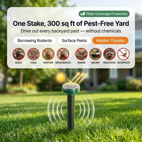 Vermix Stake Pulse Pro Pest Repeller Reviews