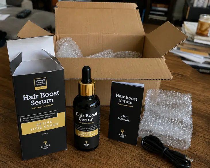 golden tree hair boost serum