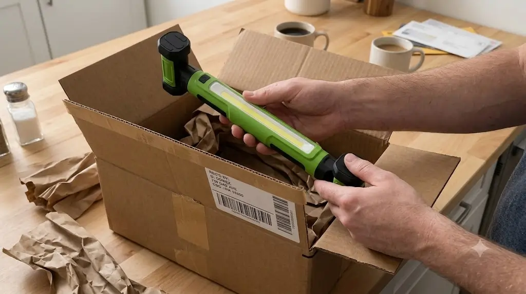super torch light unboxing