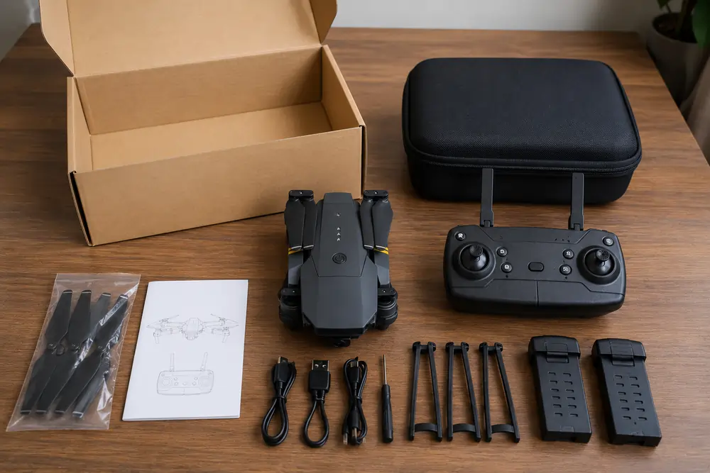 Black Falcon Flying Camera