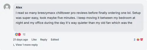 BreezyMaxx ChillTower Pro Reviews from US