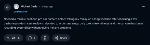 DashOne Pro Camera Reviews 1