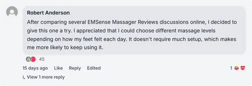 EMSense EMS Massager Reviews and comments