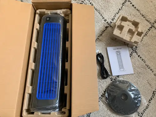 Hatmeo ArcticFlow Portable Bladeless Cooler Reviews Unboxing