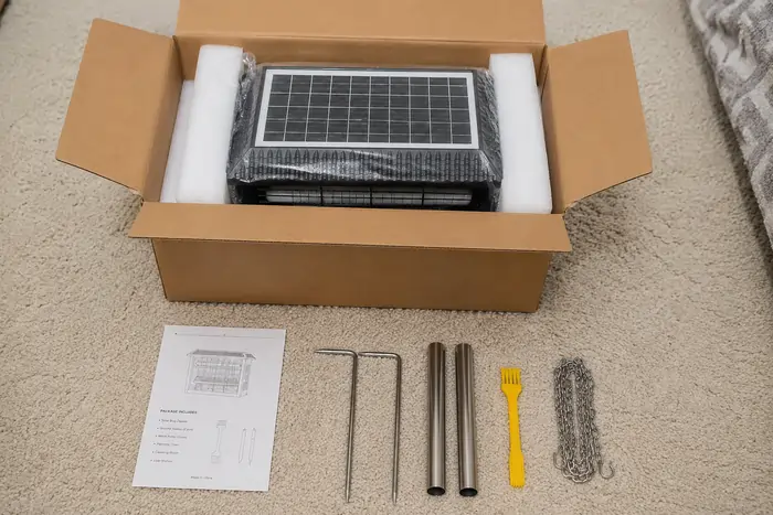 NovaVolt Solar Bug Zapper Features
