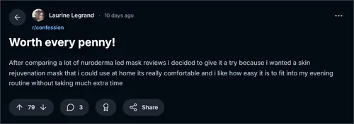 NuroDerma LED Light Mask Reviews
