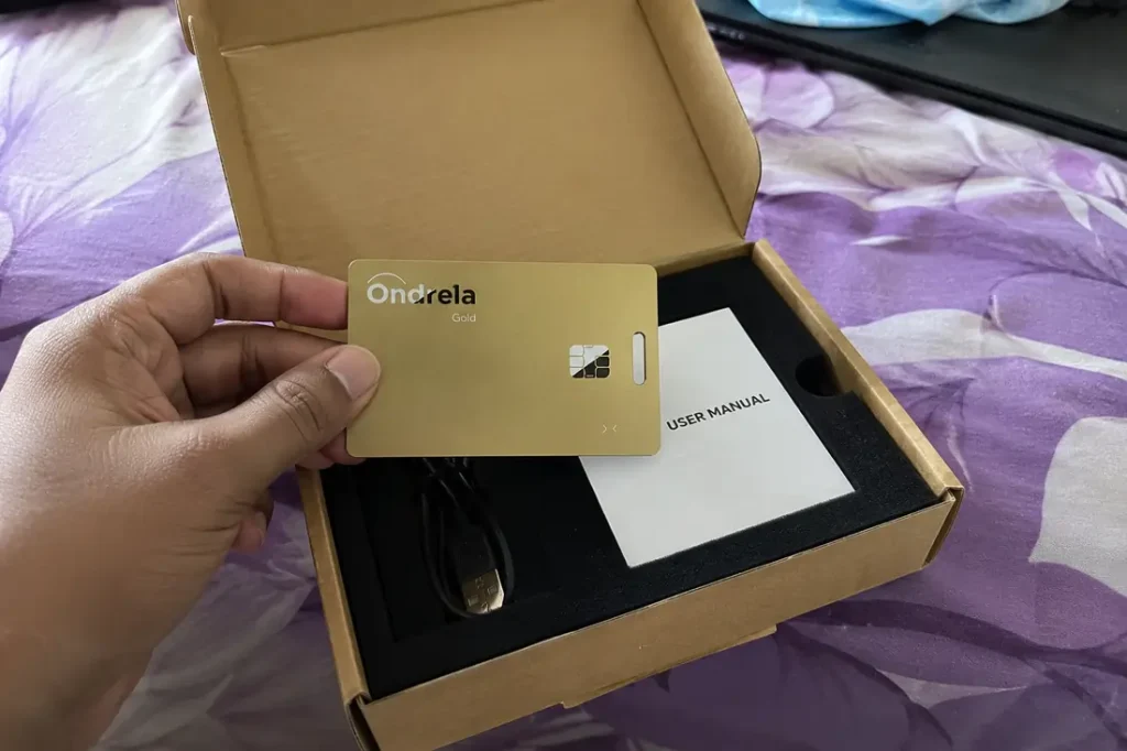 Ondrela GPS Tracker Card