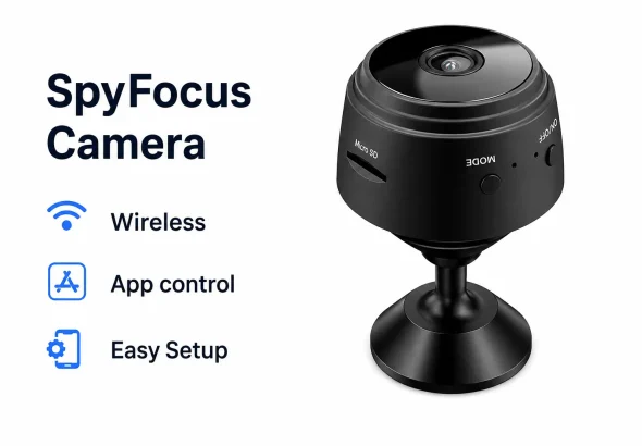 SpyFocus Security Camera