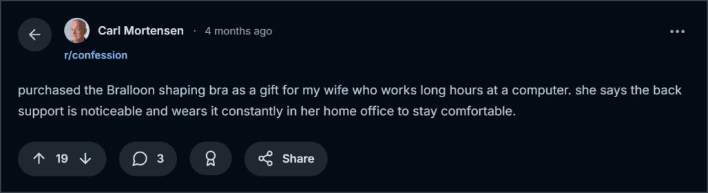 Bralloon Bra Reddit Reviews