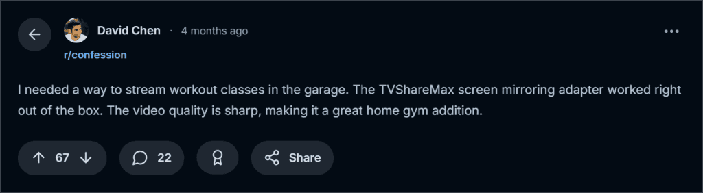 TVShareMax Reddit Reviews