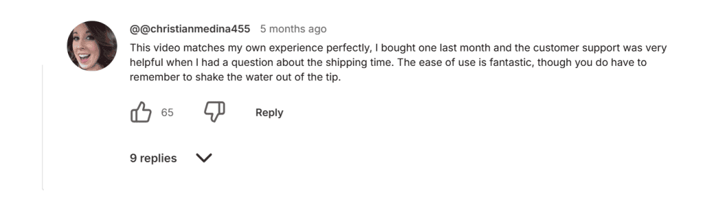 Filtrate Mate Youtube Reviews