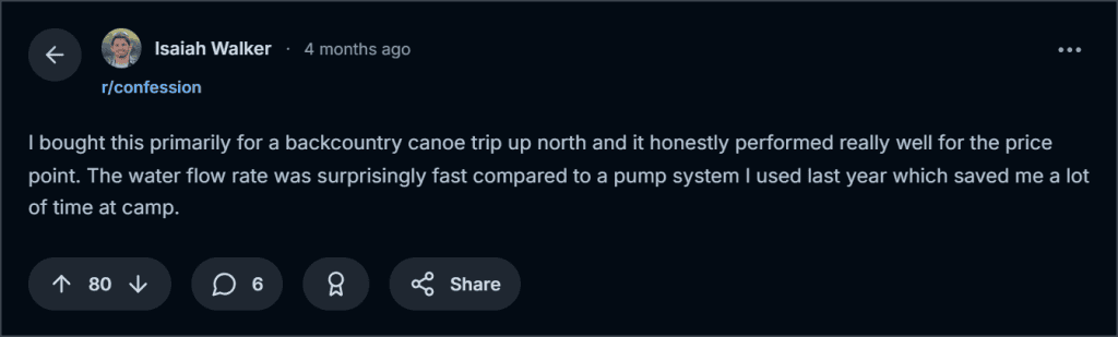 Filtrate Mate Reddit Reviews