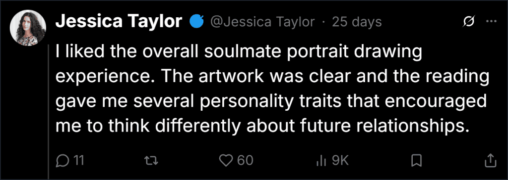 soulmate portrait drawing X